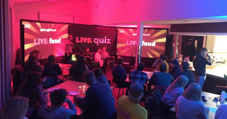 LIVE quiz turné en suksess