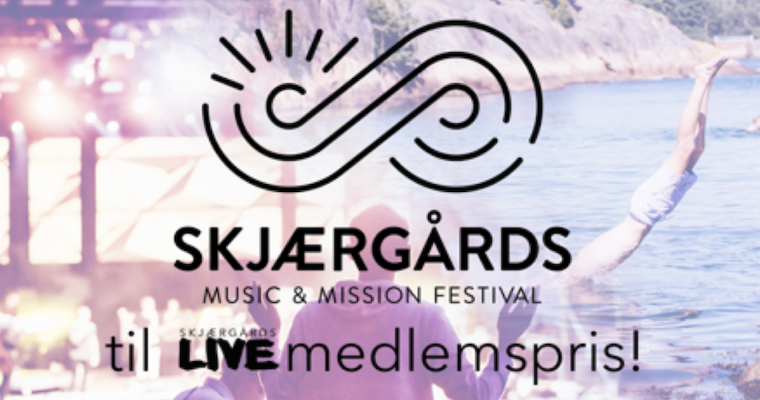 Billetter til Skjærgårds Music & Mission 2020 til medlemspris