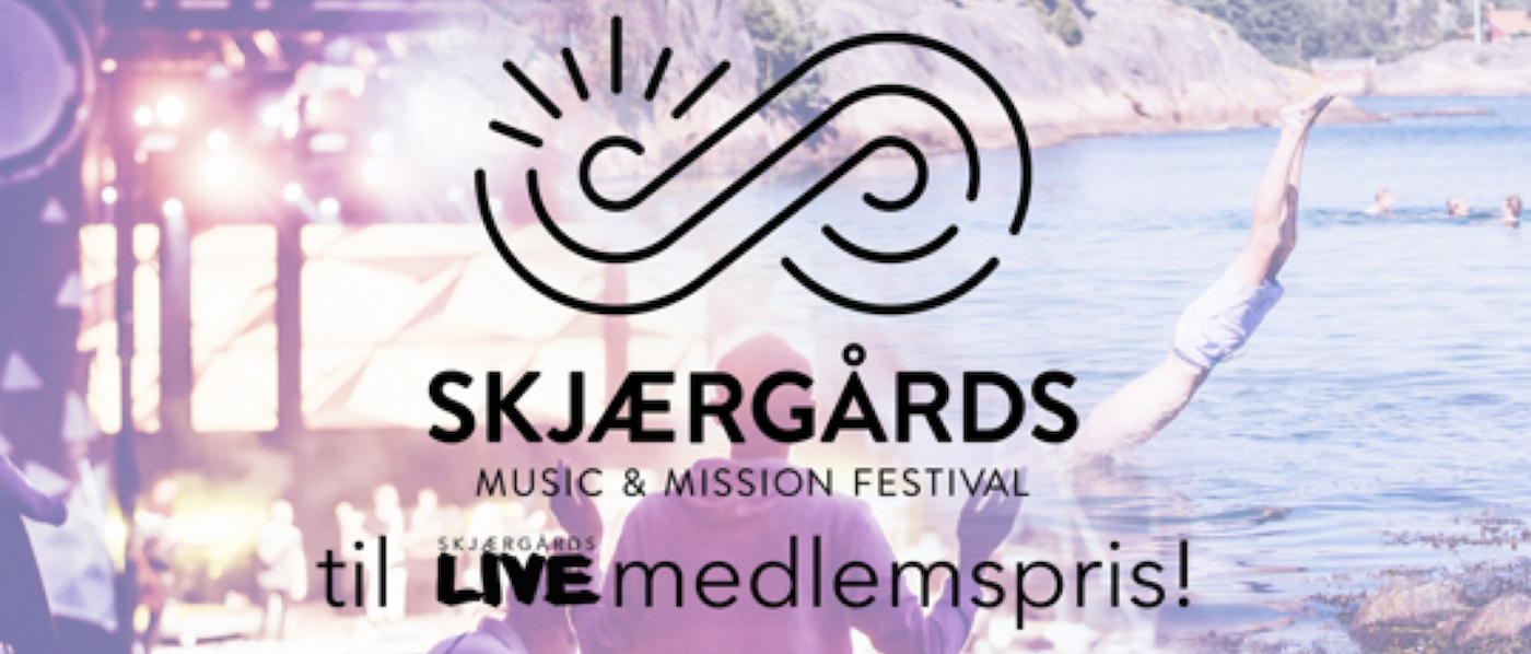 Billetter til Skjærgårds Music & Mission 2020 til medlemspris